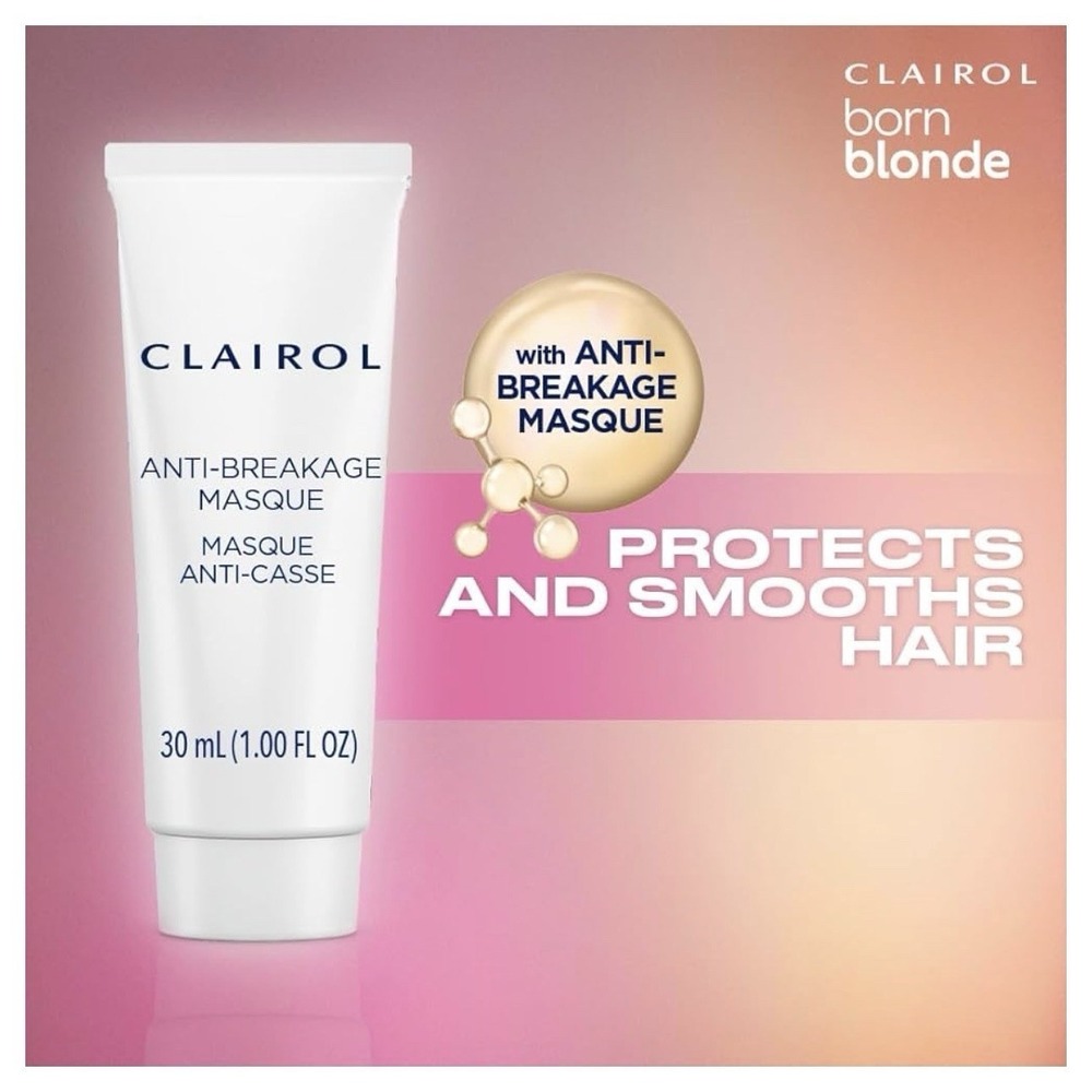Clairol Born Blonde Extra Blonde Hair Lightening System Bleach Kit 1 Application - Picture 3 of 4